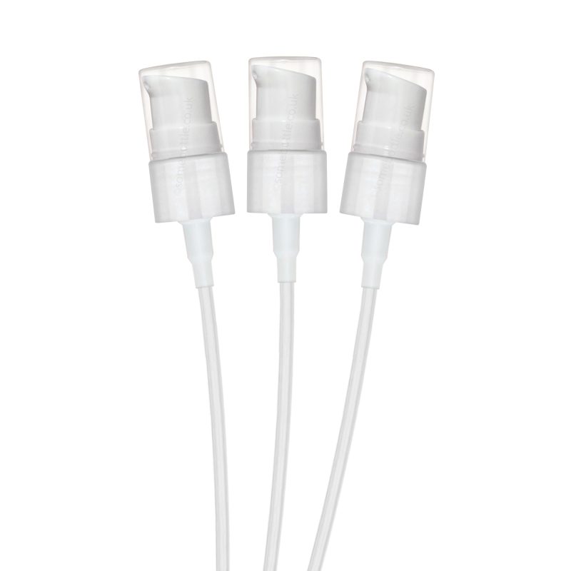 20mm White Lotion Dispenser Treatment Pump 20-410
